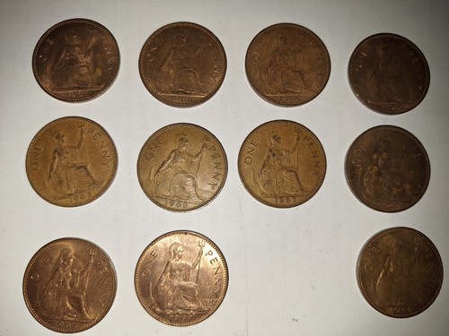 Bulk pennies old english - bulk,