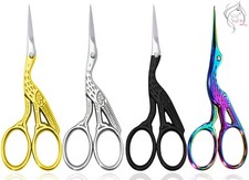 Stork Embroidery Scissors And