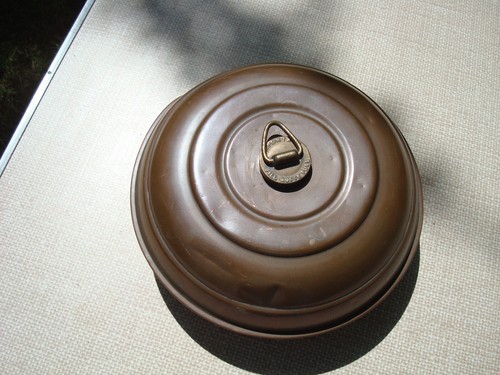 Antique copper bed - copper,