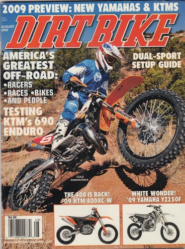 Dirt bike august 2008 - dirt, –