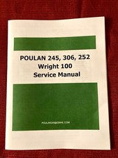 Poulan service shop - shop, manual