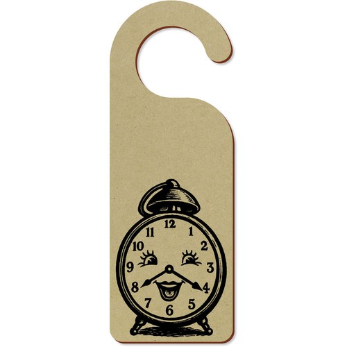Happy face alarm clock door - 'happy,