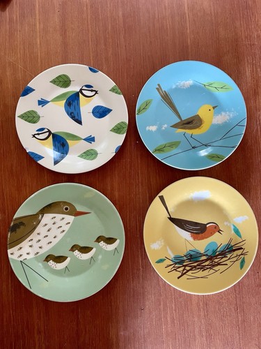 Magpie collectible plates - magpie,