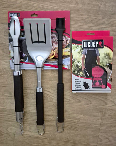 Weber bbq grill tool set - weber,