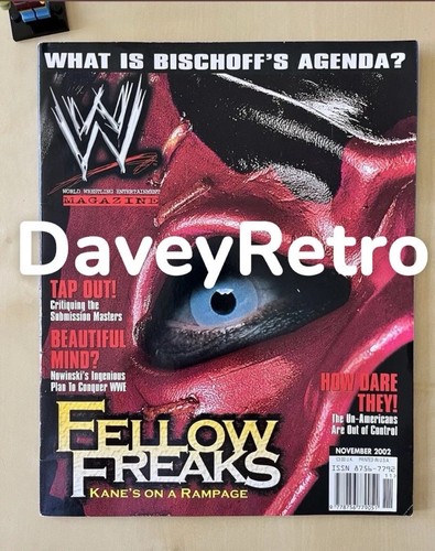 Wwf wwe magazine november - wwe,