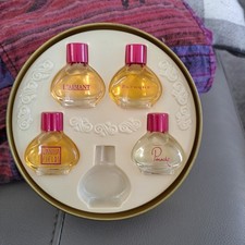 Vintage Miniature Perfume Set. Coty Yardley Panache Baroque l'aimant vanilla