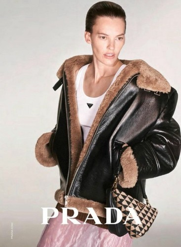 Prada fw22 runway - runway, shearling