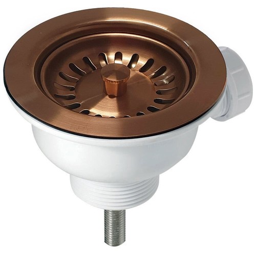 90mm brushed copper strainer - 90mm,