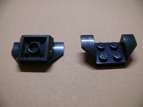 Lego black vehicle mudguard - lego, 2