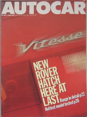 Autocar magazine may - magazine, 25