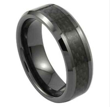 Mens Tungsten Carbide Ring