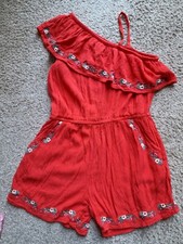 Next Girls Red Floral