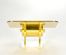 GILT BRASS WALL MOUNT BRACKET