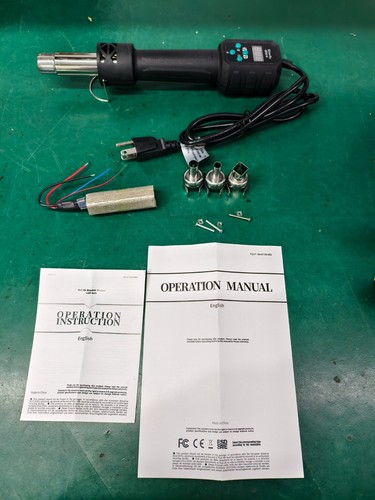 700w hot air gun lcd - gun, rework