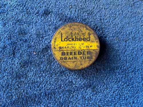 Lockheed bleeder tube tin - bleeder,