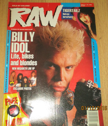 Raw heavy metal magazine - metal, #44