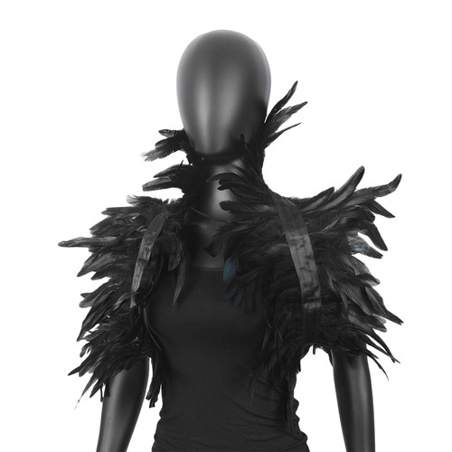 Elegant feather shrug shawl - feather,