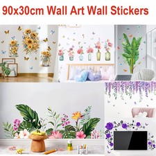 Flower Wall Stickers Butterfly