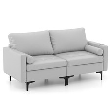 COSTWAY Modern Leathaire