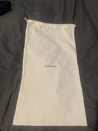 Balenciaga dust bag white - balenciaga,