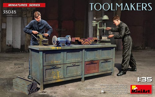 Miniart 38048 toolmakers - 38048, 1:35