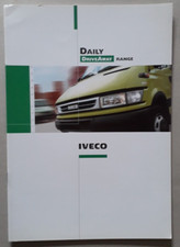 Iveco Daily DriveAway Range Brochure 2005 - Tippers Box Luton Chiller Dropside