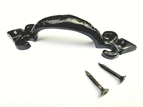 Cast iron black - antique, 4"