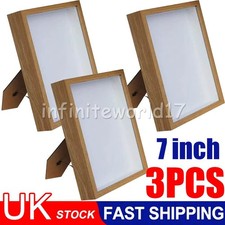 3PCS Specimen Range Deep Box Frame Box Picture Memory Case Display Box Photo