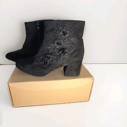 Bodyflirt faux suede - faux, ankle