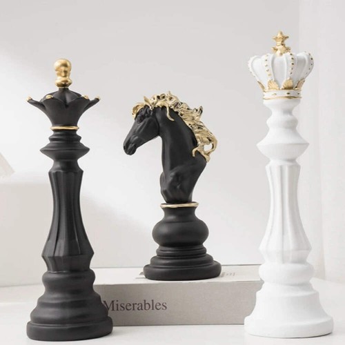 Luxury chess piece sculptures - luxury,