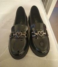 Girls Black Shoes Junior No 2