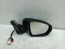 PEUGEOT 3008 DOOR MIRROR RIGHT BLACK BLIND SPOT MK2 2016-2024 1635223880	