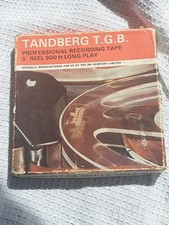 TANDBERG T.G.B Professional Recording Tape 5" REEL 900ft  Long Play