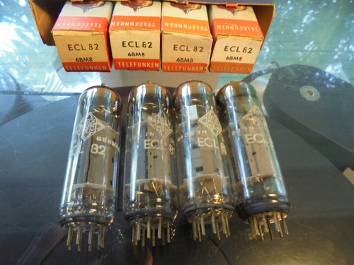 Telefunken ecl82 6bm8 quad - telefunken,
