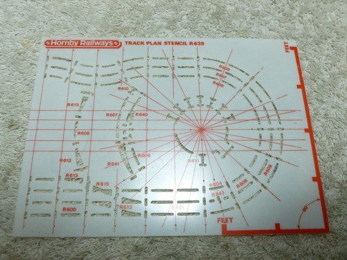 Track plan stencil - track,