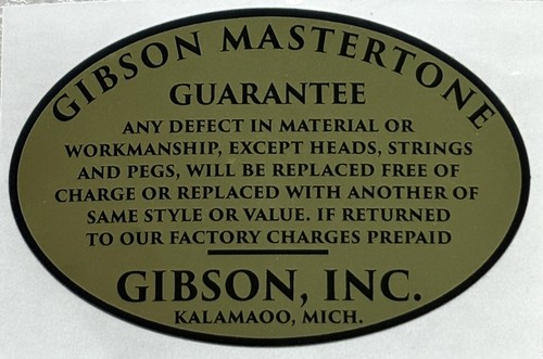 Gibson mastertone bluegrass - mastertone,