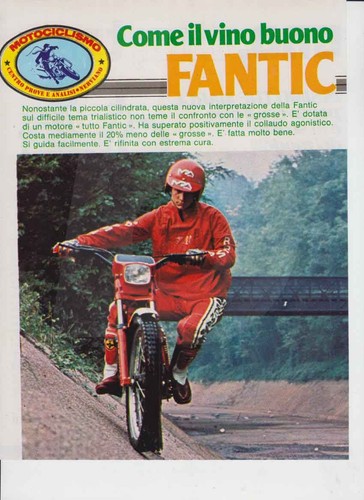 Advertising test fantic motor - advertising,