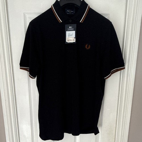 Fred perry men black m12 - fred, men’s