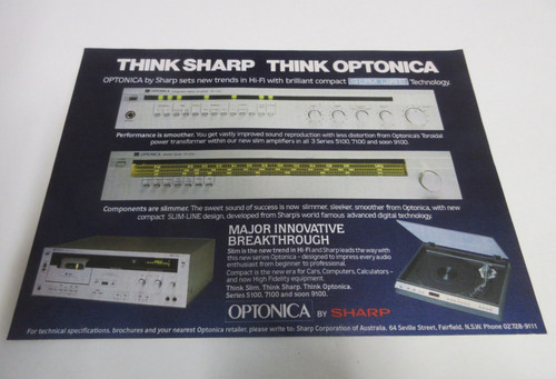 Sharp optonica print - -,