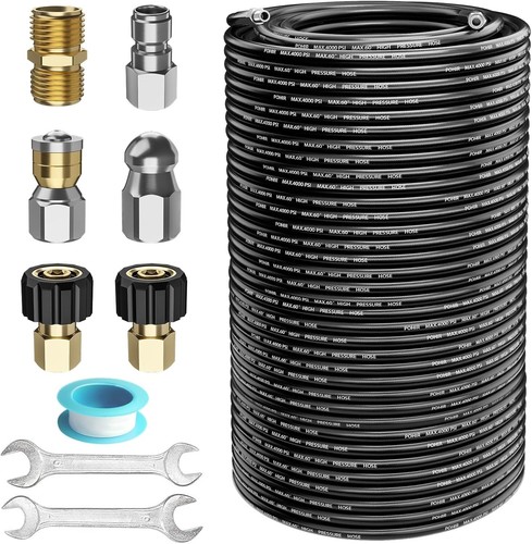 200ft sewer jetter - jetter, nozzles