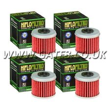 4 x Honda CRF250X 2004-2020 HIflofiltro Premium Oil Filter HF116