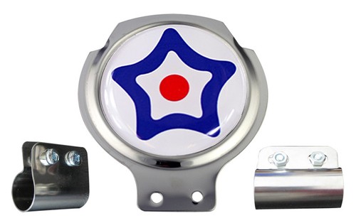 Scooter bar badge mod - badge, star