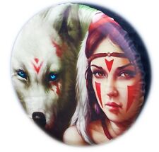 4X4 TYRE COVER GIRL WOLF SPARE WHEEL TIRE COVER CAR HONDA SUZUKI LAND ROVER NEW 