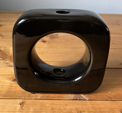 Ikea black square ceramic