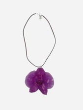 Orchid Pendant & Necklace