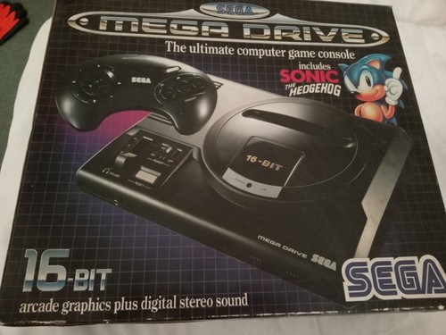 Original megadrive 1990 box - 1990,