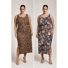 Reversible Boho Floral Paisley