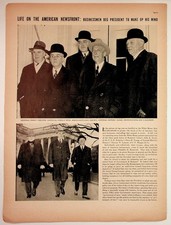 1930s Magazine Page: FDR