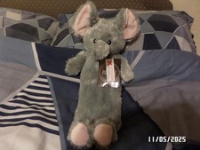 Kid's Hot water bottle **Grey & Pink Elephant **,NWT