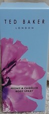 Ted Baker London Body Spray Peony & Camellia Scent Women 50ml (Brand New)